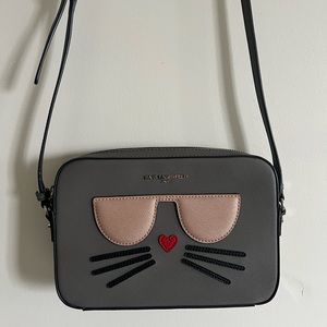 Karl Lagerfeld Paris - Gray Maybelle Cat Purse
